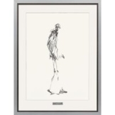 Alberto Giacometti: Bild 'Dessin II (Schreitender Mann)', gerahmt