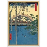 Ando Hiroshige: Bild 'Kameido Tenjin Schrein' (1856-1858), gerahmt
