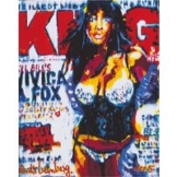 Andreas Lemberg: Bild 'King Magazine', auf Keilrahmen