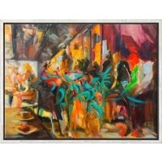 Anke Gruss: Bild 'Dolce' (2022) (Original / Unikat), gerahmt