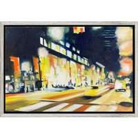 Anke Gruss: Bild 'Streetlight VIII' (Original / Unikat), gerahmt