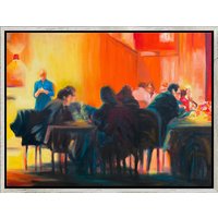 Anke Gruss: Bild 'The Waitress' (2020) (Original / Unikat), gerahmt