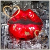 Anna Schellberg: Bild 'Love Letters' (2024) (Original / Unikat), gerahmt
