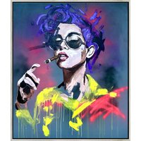 Anna Schellberg: Bild 'Royal Flush' (2024) (Original / Unikat), gerahmt