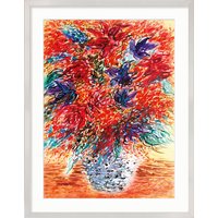 Ansgar Skiba: Bild 'Blumenstrauß' (2021) (Original / Unikat), gerahmt