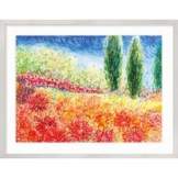 Ansgar Skiba: Bild 'Die Insel Mainau im Herbst' (2021) (Original / Unikat), gerahmt