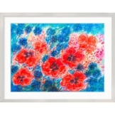 Ansgar Skiba: Bild 'Flowers' (2019-2021) (Original / Unikat), gerahmt