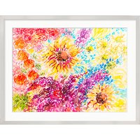 Ansgar Skiba: Bild 'Sunflowers' (2021) (Original / Unikat), gerahmt