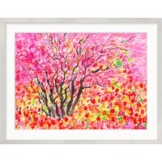 Ansgar Skiba: Bild 'Tulpenblüte im Frühling' (2021) (Original / Unikat), gerahmt