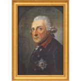 Anton Graff: Bild 'Friedrich der Große, König von Preußen' (1781), gerahmt