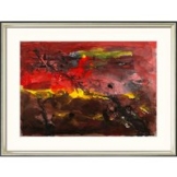 Armin Mueller-Stahl: Bild 'Baumlandschaft II' (2009), gerahmt