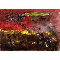 Armin Mueller-Stahl: Bild 'Baumlandschaft II' (2009), ungerahmt