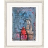 Armin Mueller-Stahl: Bild 'Das rote Haus' (2012), gerahmt