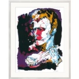 Armin Mueller-Stahl: Bild 'David Bowie' (2017), gerahmt