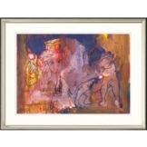 Armin Mueller-Stahl: Bild 'Menschheitszirkus' (2008), gerahmt