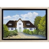 Arnold Voet: Bild 'Friesenhaus II' (2026) (Original / Unikat), gerahmt