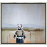 Astrid Köhler: Bild 'Steppe' (2010) (Original / Unikat), gerahmt