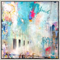Bea Schubert: Bild 'At Home is the End of the World No.3' (2023) (Original / Unikat), gerahmt