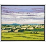 Ben Kamili: Bild 'Juli-Landschaft bei Willingshausen' (2024) (Original / Unikat), gerahmt