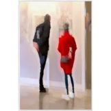 Betty Schmidt: Bild 'ART Fair Feeling (5)' (2023), gerahmt