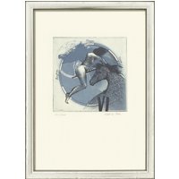 Bodo W. Klös: Bild 'Sternzeichen Jungfrau' (24.8.-23.9.), gerahmt