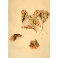 Bruno Bruni: Bild 'Autunno II (Herbstlaub II)' (1987), ungerahmt