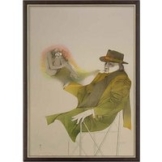 Bruno Bruni: Bild 'Il mago' (1983), gerahmt