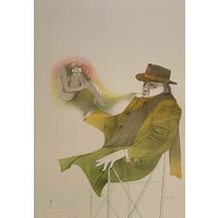 Bruno Bruni: Bild 'Il mago' (1983), ungerahmt