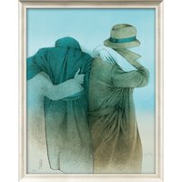Bruno Bruni: Bild 'Passeggiata nel tramonto', gerahmt