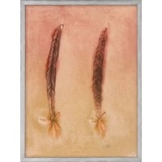 Bruno Bruni: Bild 'Per Giuletta' (1989), Version silberfarben gerahmt