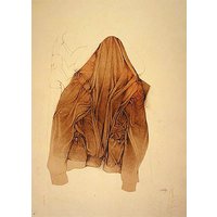 Bruno Bruni: Bild 'Stillleben mit Jacke' (1987), ungerahmt