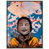 BUJA: Bild 'Above' (2025) (Original / Unikat), gerahmt