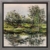 Burkhard Kern: Bild 'Am Ufer III' (2023) (Original / Unikat), gerahmt