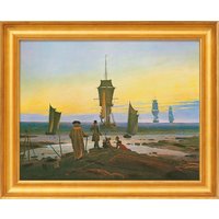 Caspar David Friedrich: Bild 'Die Lebensstufen' (1835), gerahmt