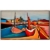 Christin Lutze: Bild 'Im Hafen' (2024) (Original / Unikat), gerahmt