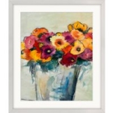 Christine Kremkau: Bild 'Blumen in der Vase' (2013) (Original / Unikat), gerahmt