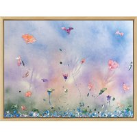 Christine Müller: Bild 'Einklang' (2024) (Original / Unikat), gerahmt