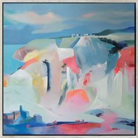 Cinzia Battistel: Bild 'Entropy of Italian Lands' (2024) (Original / Unikat), gerahmt