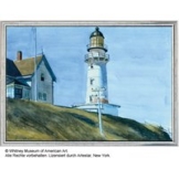 Edward Hopper: Bild 'Leuchtturm bei Two Lights', gerahmt