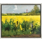 Frank Suplie: Bild 'Rapsfeld I (Gelb leuchtet bei Nieby)' (2009), gerahmt