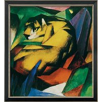Franz Marc: Bild 'Der Tiger' (1912), gerahmt