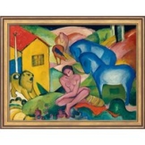 Franz Marc: Bild 'Traum' (1912), gerahmt