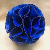 Garda Alexander: Bild 'Seed - The Power of Blue', gerahmt, Skulptur