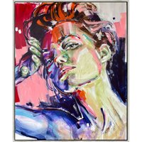 Gerti Landwehr: Bild 'Dreaming' (2024) (Original / Unikat), gerahmt