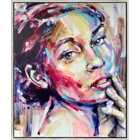 Gerti Landwehr: Bild 'Incredible' (2022) (Original / Unikat), gerahmt