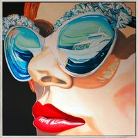 Heinz Stoewer: Bild 'Diamonds are a Girl's Best Friend' (2015) (Original / Unikat), gerahmt