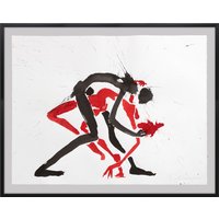 Helge Leiberg: Bild 'Umfasst (Z 23 005)' (2023) (Original / Unikat), gerahmt