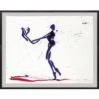 Helge Leiberg: Bild 'Z 22 040' (2022) (Original / Unikat), gerahmt