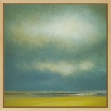 Hinrich JW Schüler: Bild 'Abstrakte Landschaft VI-2010' (2010) (Original / Unikat), gerahmt