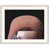 Horst Antes: Bild 'Halber Kopf' (1974), gerahmt